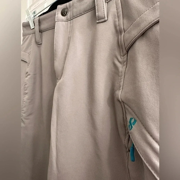 Stoic light grey flannel lined snow pants - Picture 5 of 10